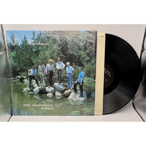 The Watchmen Quartet 10th Anniversary Edition Vinyl LP 80s Gospel in Shrink - Picture 7 of 7